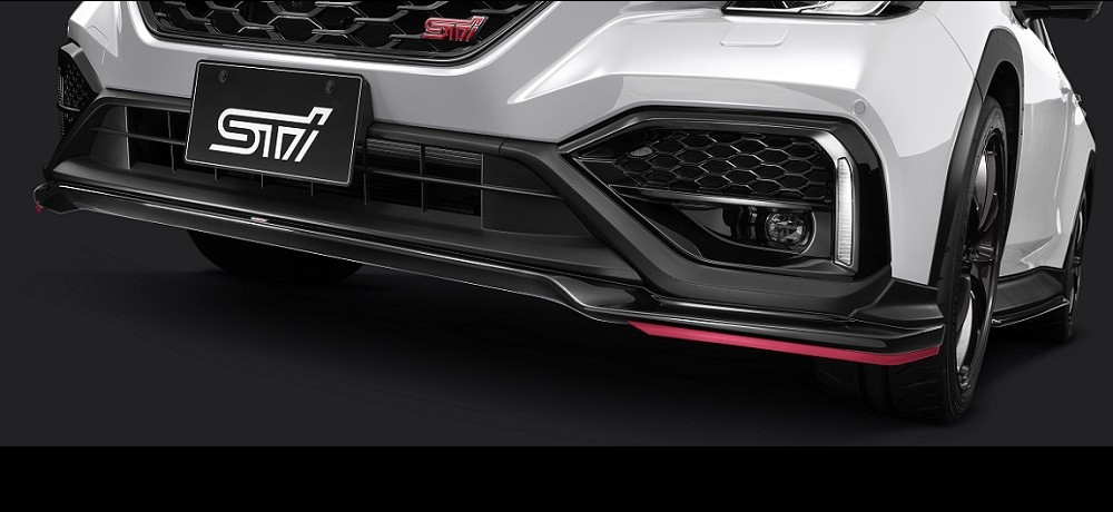 STI 【Изменение номера детали】Передний нижний спойлер (черный) SG517VC010 - Фото 2