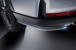 STI STI Задний боковой нижний спойлер Серебристый SG517VC250