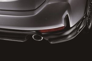 STI Задний нижний спойлер STI, чёрный (S:HEV) SG517VC370 - thumbnail 2