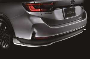 STI Задний нижний спойлер STI, серебристый (S:HEV) OEM SG517VC380 для Subaru Layback VN5-LB