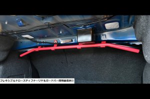 STI Защитная балка (гибкий дроссель-усилитель задний) ST20168VV300