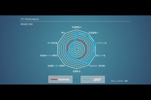 STI Комплект тормозных колодок задних (для спорта и улицы) ST262964S030