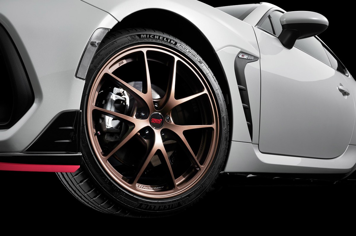 STI STI Performance колесо BBS 18 дюймов 7.5J (матовый бронзовый) ST28100ZM010 - Фото 2