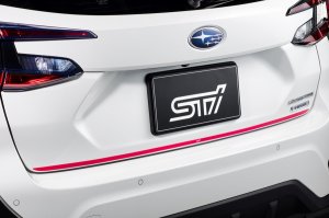 STI Гарнитур задней двери (вишнёво-красный) ST91042G2000