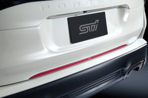 STI Гарнитур задней двери (вишнёво-красный) ST91042S2000