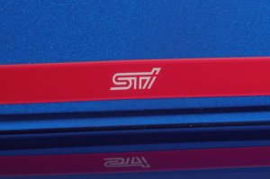 STI Tailgate Garnish (Cherry Red) ST91042VR010 - thumbnail 3