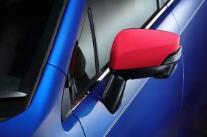 STI Крышка бокового зеркала (вишнёво-красная) ПП/ЛП ST91054VV070