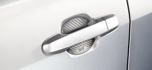 STI Защита дверной ручки серебристая ST91099ST100