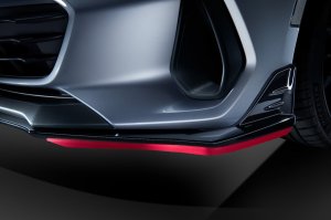 STI Спойлер юбки (вишнёво-красный) ST96020ST070