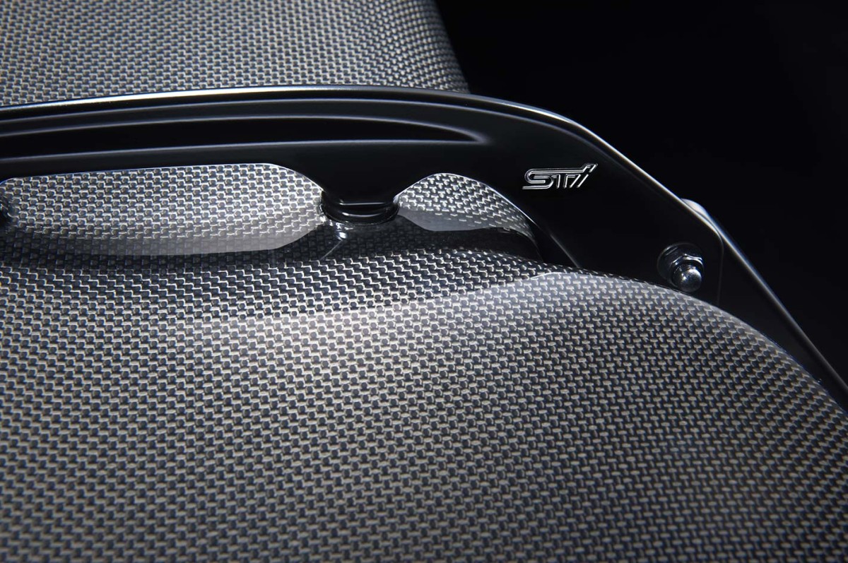 STI Задний спойлер из сухого карбона ST96050ZM001 - Фото 2