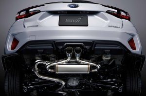 STI Комплект производительного глушителя и декоративной накладки STPKG40G2011