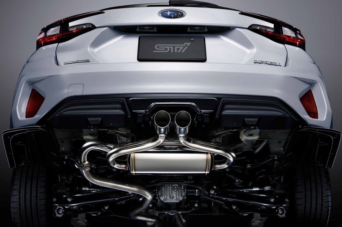 STI Комплект спортивного глушителя Performance с накладкой для e-BOXER STPKG40G2022 - Фото 1