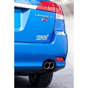 STI STI Наклейка A (Белая) STSG14100260