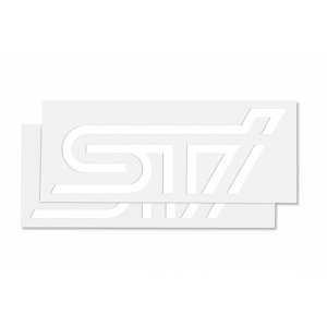 STI STI Наклейка A (Белая) STSG14100260