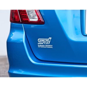 STI STI Наклейка B (Белая) STSG14100280