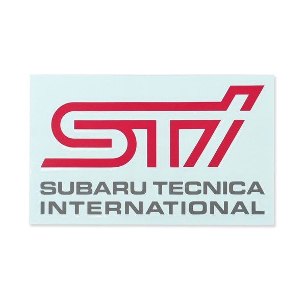 STI Наклейка STI B (Вишнёво-красная) STSG14100291 - Фото 2