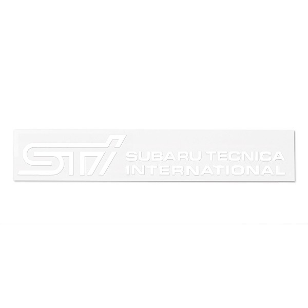 STI Наклейка STI C (Белая) STSG14100300 - Фото 4