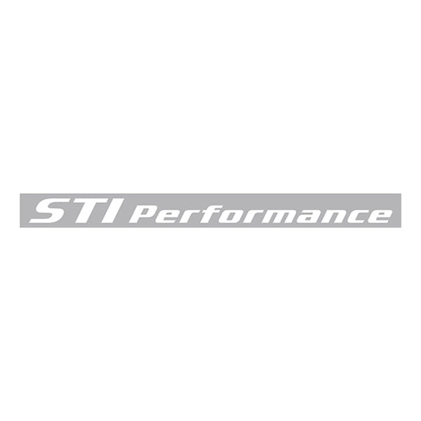 STI Наклейка STI Performance (Белая) STSG14100470 - Фото 1