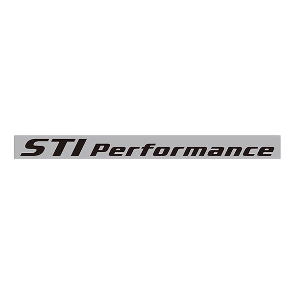 STI Наклейка Performance Mini (Черная) STSG17100540 - Фото 1