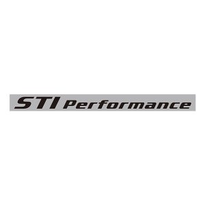 STI Наклейка Performance Mini (Черная) STSG17100540