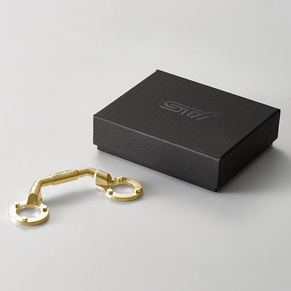 STI Брелок для ключей STI Parts (Гибкая распорка стоек) Золотой STSG17100840 - Фото 4