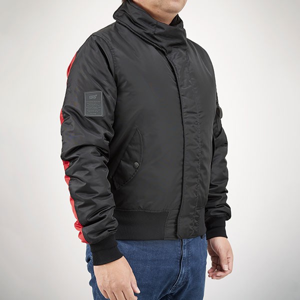 STI STI × AVIREX Реверсивная куртка-бомбер STSG19100450 - Фото 2