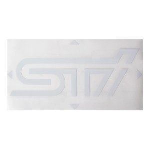 STI Наклейка STI D (Белая) STSG19100920