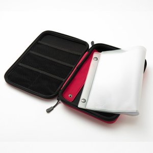 STI Чехол для техпаспорта (формованный) Вишнёво-красный STSG20100521