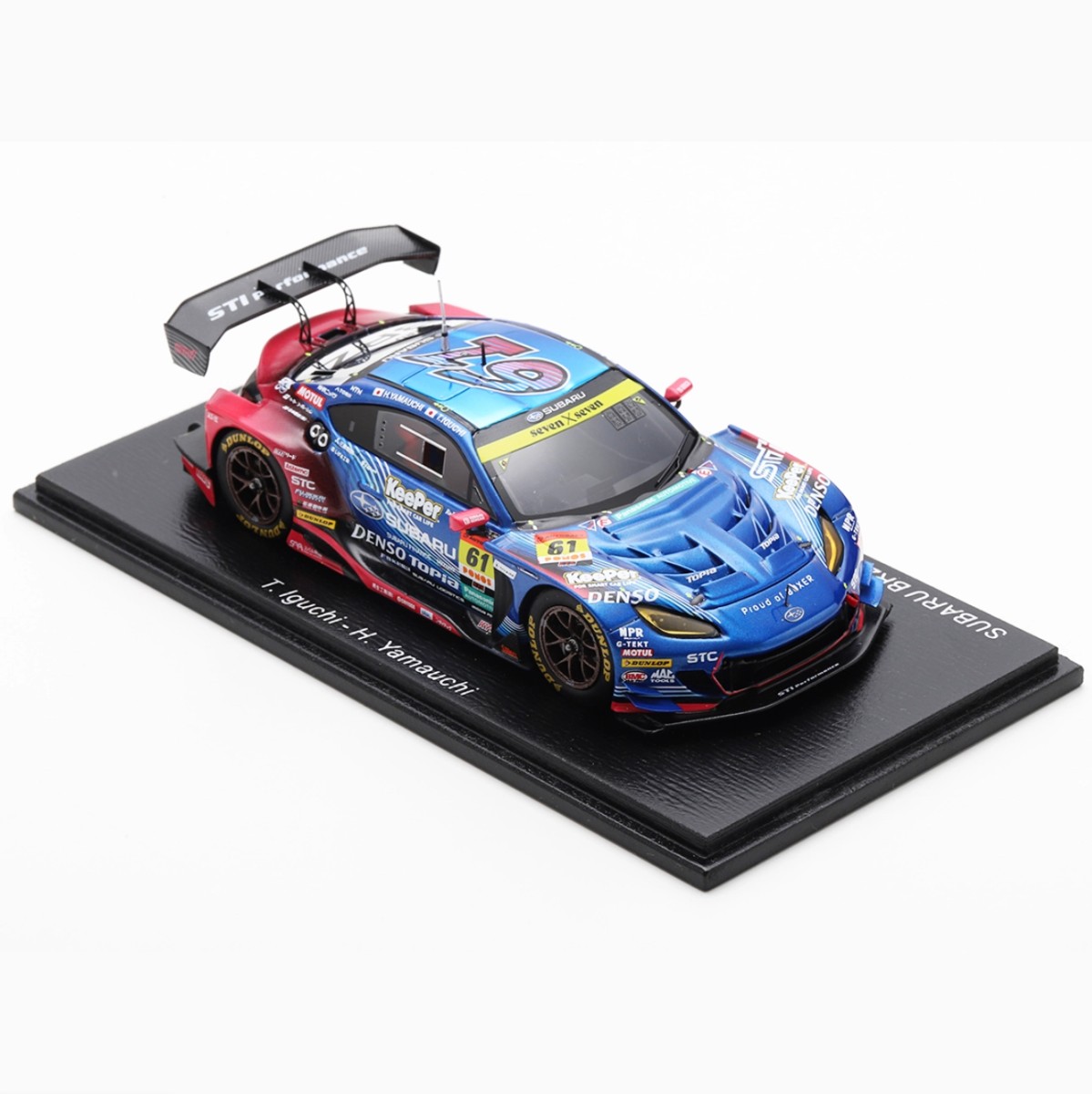 STI 1/43 SUBARU BRZ R&D SPORT R&D SPORT No.61 GT300 SUPER GT 2025 STSG25100390 - Фото 4