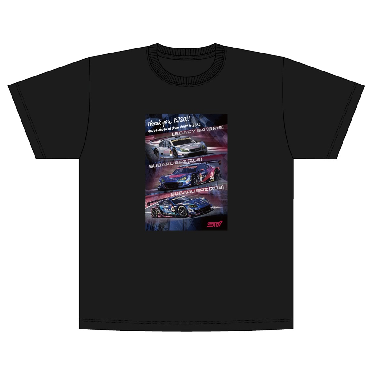 STI Футболка EJ20 Memorial STSG25100560 - Фото 3