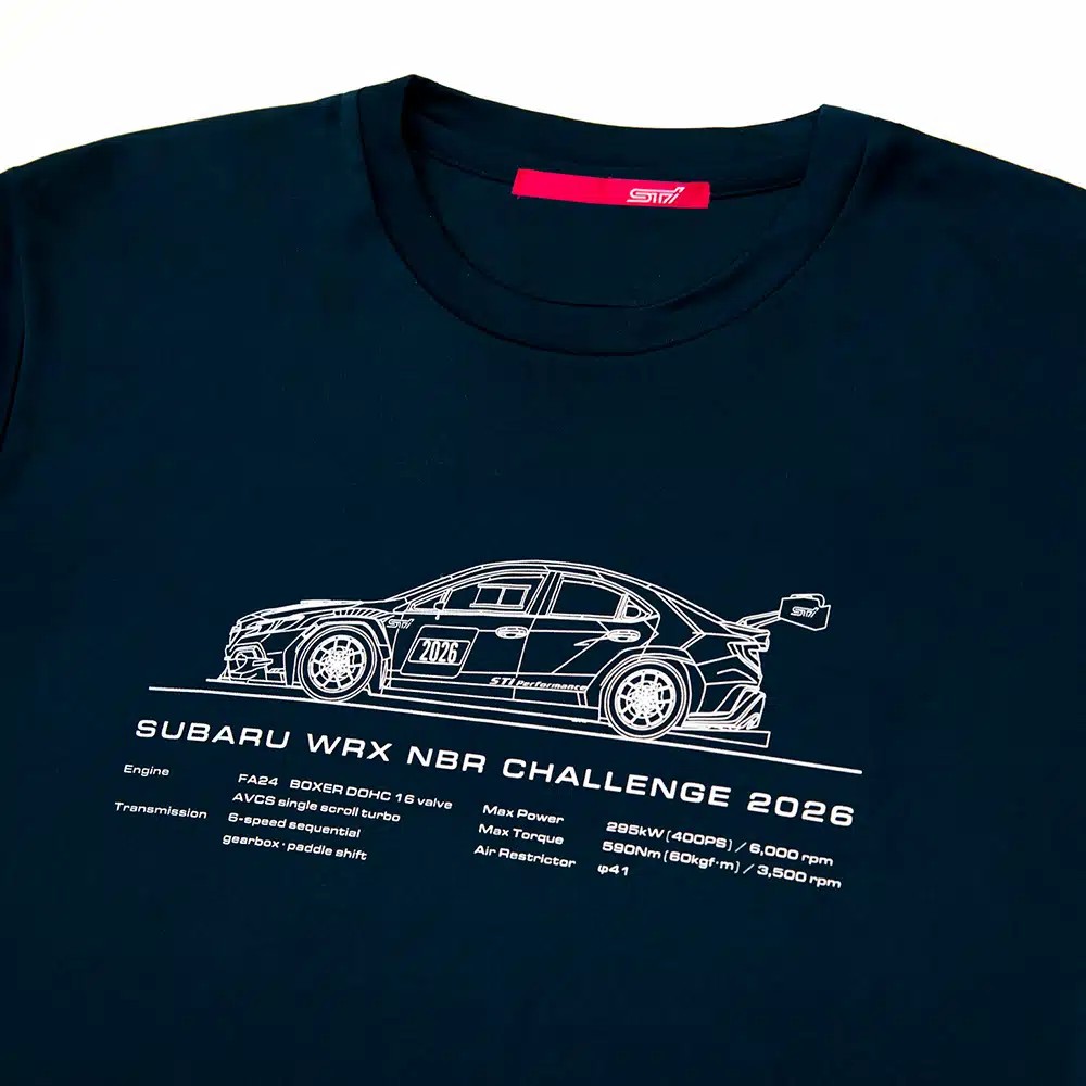 STI STI NBR CHALLENGE 2026 Tシャツ STSG26100180 - 写真 3