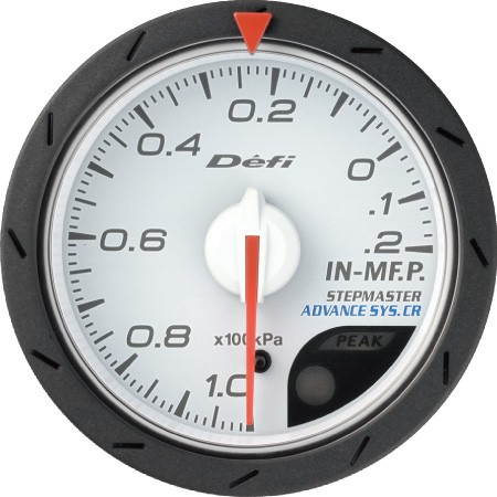 DEFI Medidor Defi-Link ADVANCE CR para colector de admisión (rango de visualización: -100kPa a +20kPa) Φ52 DF08001 - Foto 1