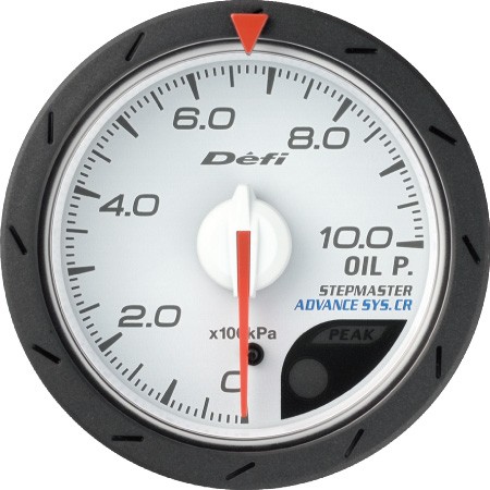 DEFI Defi-Link Meter ADVANCE CR アドバンスシーアール 油圧計 （表示範囲：0kPa～1000kPa） Φ52 DF08101 - 写真 1