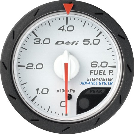 DEFI Defi-Link Meter ADVANCE CR アドバンスシーアール 燃圧計 （表示範囲：0kPa～600kPa） Φ52 DF08201 - 写真 1