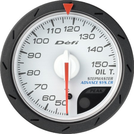 DEFI Defi-Link Meter ADVANCE CR アドバンスシーアール 油温計 （表示範囲：50℃～150℃） Φ52 DF08301 - 写真 1