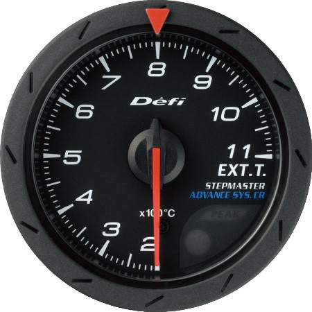 DEFI Defi-Link Meter ADVANCE CR 排氣溫度計 （顯示範圍：200℃～1100℃） Φ52 DF08502 - Фото 1