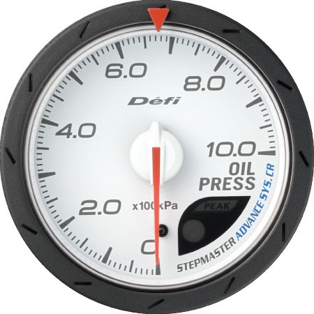 DEFI Defi-Link Meter ADVANCE CR アドバンスシーアール 油圧計 （表示範囲：0kPa～1000kPa） Φ52 DF08901 - 写真 1
