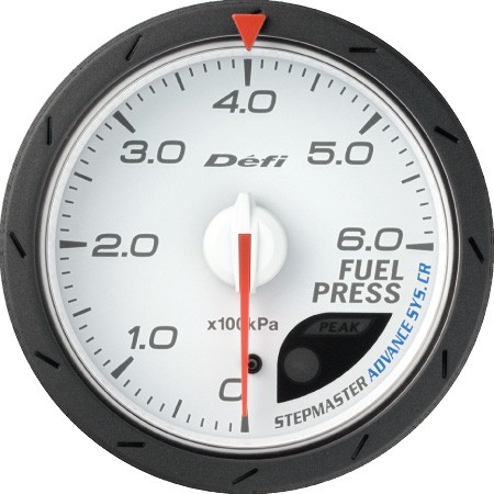 DEFI Defi-Link Meter ADVANCE CR アドバンスシーアール 燃圧計 （表示範囲：0kPa～600kPa） Φ52 DF09001 - 写真 1