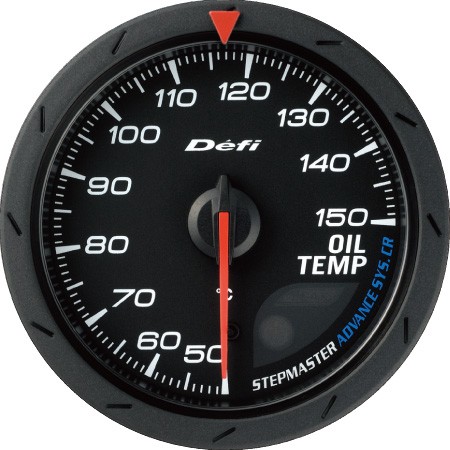 DEFI Defi-Link Meter ADVANCE CR アドバンスシーアール 油温計 （表示範囲：50℃～150℃） Φ52 DF09102 - 写真 1