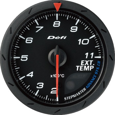 DEFI Defi-Link Meter ADVANCE CR アドバンスシーアール 排気温度計 （表示範囲：200℃～1100℃） Φ52 DF09302 - 写真 1