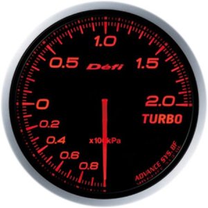 Defi-Link Meter ADVANCE BF Датчик давления наддува Max200kPa модель (диапазон: -100kPa до +200kPa) Φ60 янтарно-красная подсветка OEM DF09902