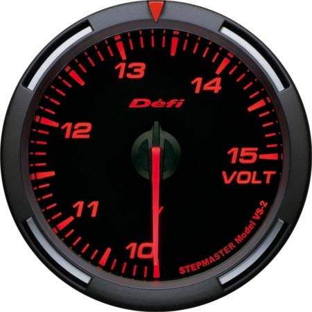 DEFI Racer Gauge レーサーゲージ 電圧計 DF11903 - 写真 2