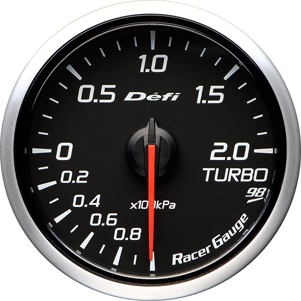 DEFI Racer Gauge Style98 Hommage レーサーゲージ スタイル キューハチ オマージュ ターボ計 DF16604 - 写真 1