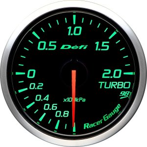 DEFI Racer Gauge Style98 Hommage レーサーゲージ スタイル キューハチ オマージュ ターボ計 DF16604