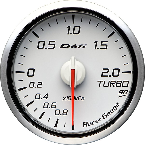 DEFI Racer Gauge Style98 Hommage レーサーゲージ スタイル キューハチ オマージュ ターボ計 DF16605 - 写真 1