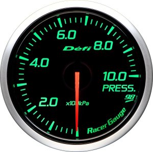 DEFI Racer Gauge Style98 Hommage レーサーゲージ スタイル キューハチ オマージュ 圧力計 DF16804