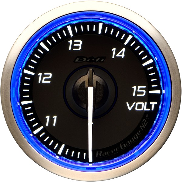 DEFI มาตรวัด Racer Gauge N2 Plus เรเซอร์เกจ เอ็นทูพลัส โวลต์มิเตอร์ DF19401 - รูปภาพ 1