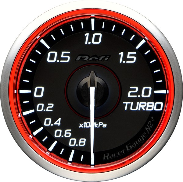 DEFI Racer Gauge N2 Plus レーサーゲージエヌツープラス ターボ計 DF19501 - 写真 2