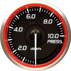 DEFI Racer Gauge N2 Plus レーサーゲージエヌツープラス 圧力計 DF19602