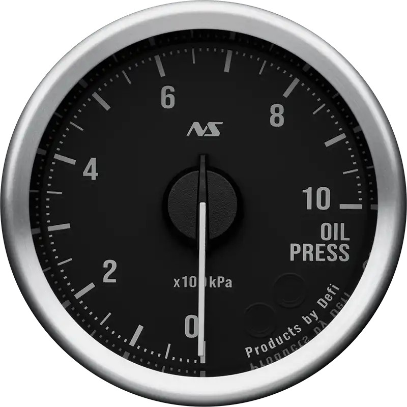 DEFI Defi-Link Meter ADVANCE RSⅡ アドバンスアールエスセカンド 油圧計 （表示範囲：0kPa～1000kPa） Φ52 80sグリーン DF20701 - 写真 1
